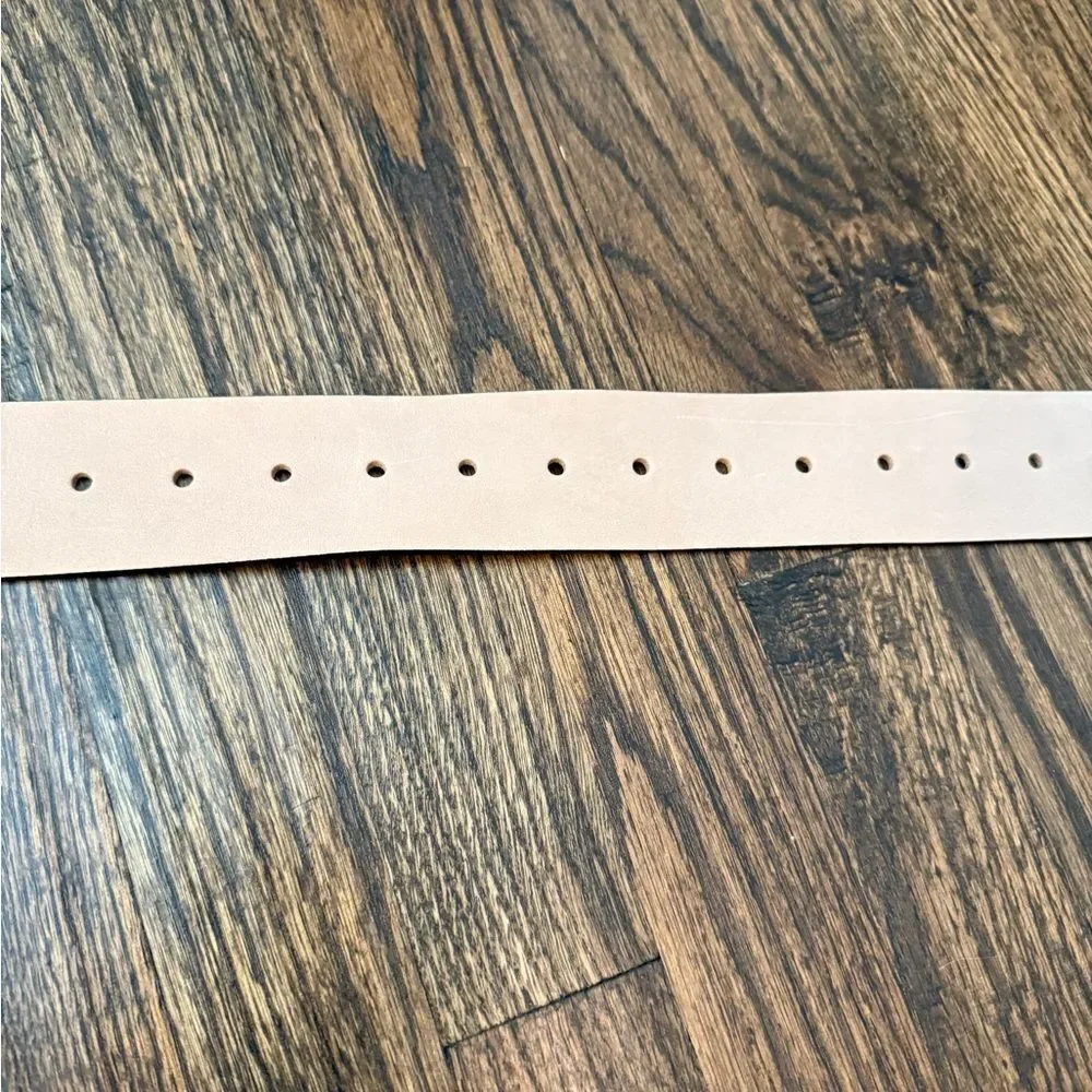 NWT RAG & BONE Jumbo Boyfriend Waist Belt Pelican